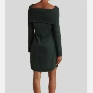Vince Camuto | Dresses | Vince Camuto Green Cowl Neck Sweater Dress Size S  | Poshmark